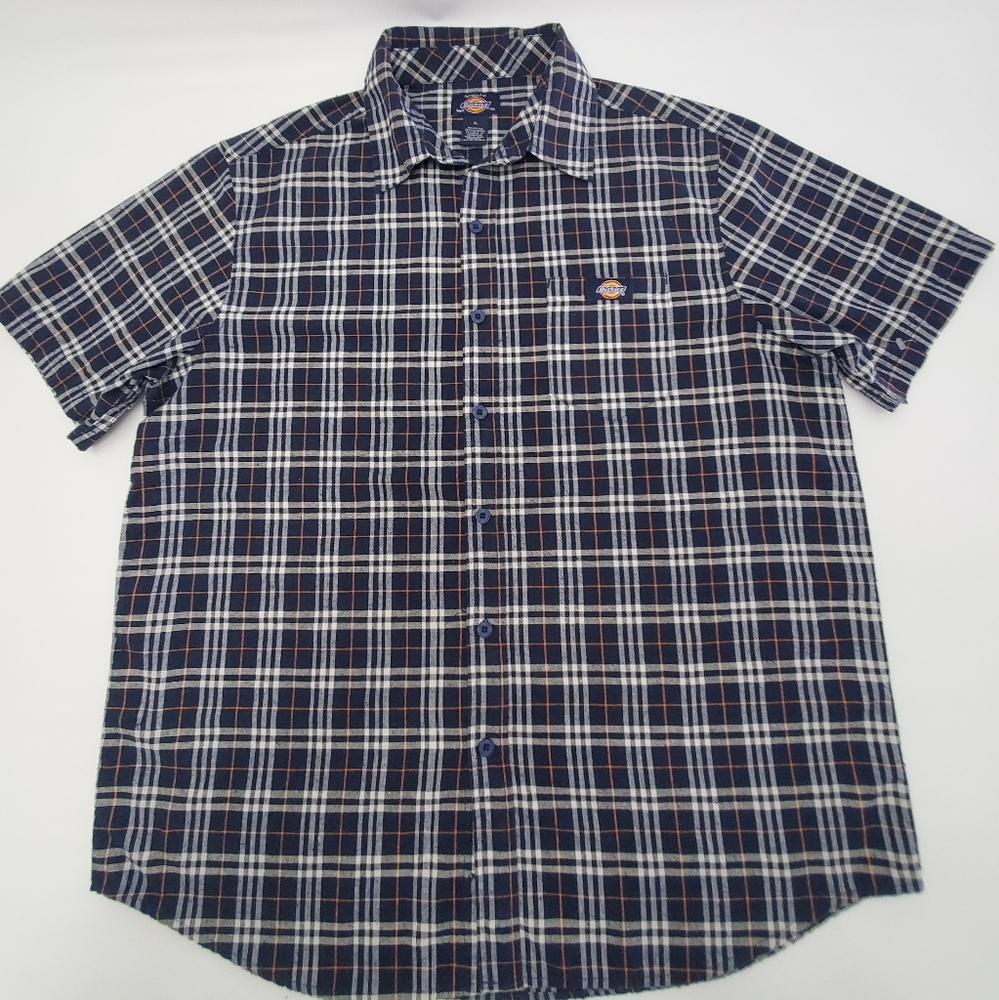 Dickies Button-up Short Sleeve Men XL